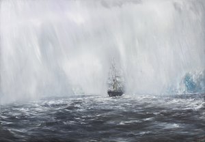 65 Degrees, 8 Minutes South. Terra Nova 9th Dec. 1910 by Vincent Alexander Booth